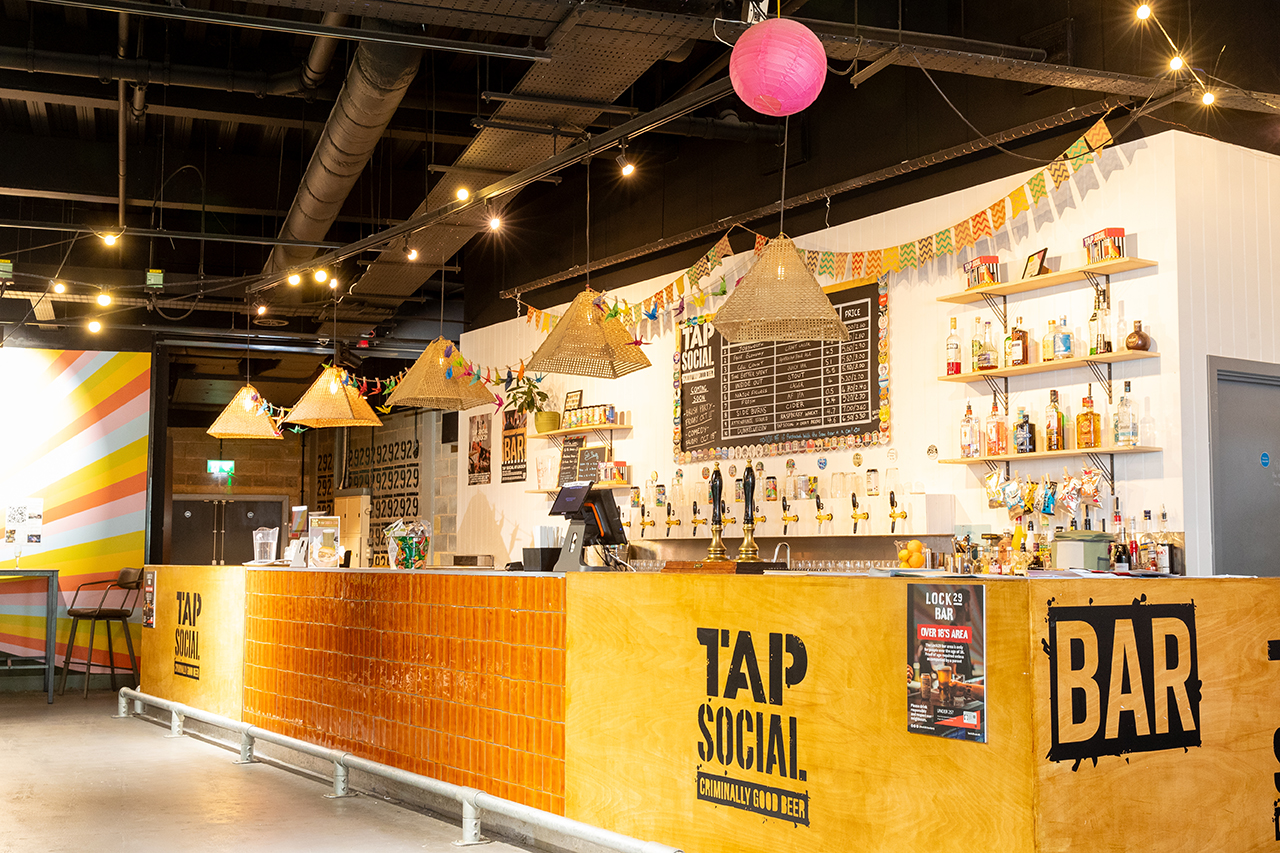 a photo of tap social, a bar in Lock29